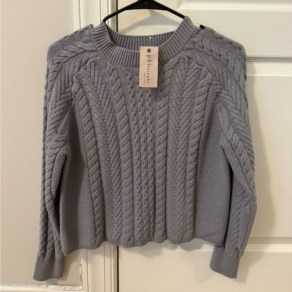 Brand new XS philosophy sweater